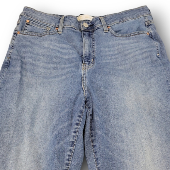 Signature By Levi's Strauss & Co Gold Totally Shaping High Rise Skinny Jeans 12L - Picture 4 of 7